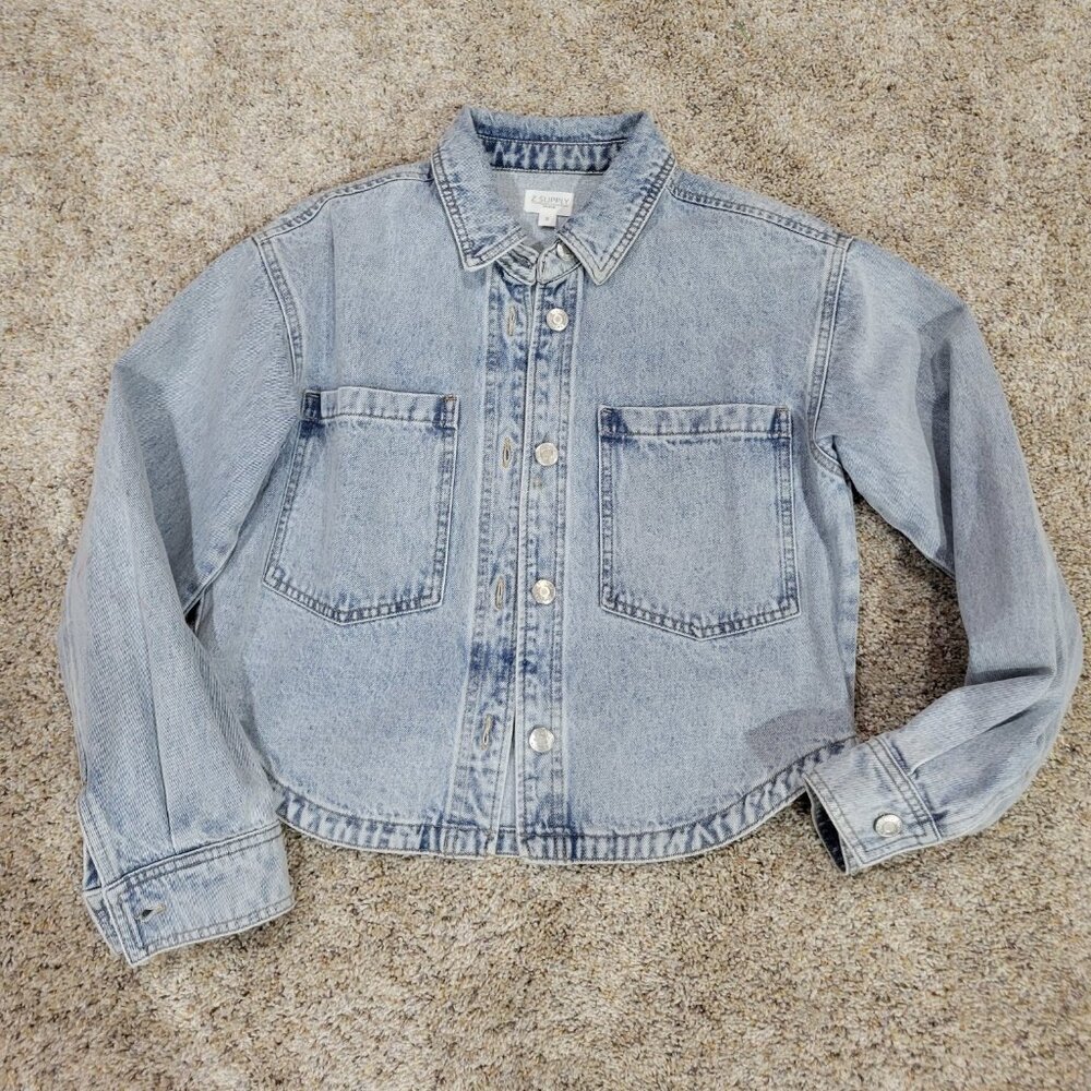 Z Supply Denim Jacket - Light Blue - Small